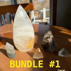 Elegant Crystal Home Accent Set